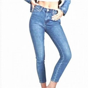 FREE PEOPLE Mid Rise Ankle Length Skinny Jean Medium Wash, Size 26